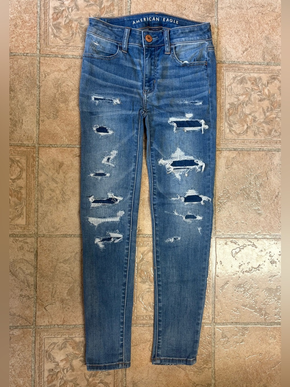 American Eagle Hi-Rise Jegging Crop